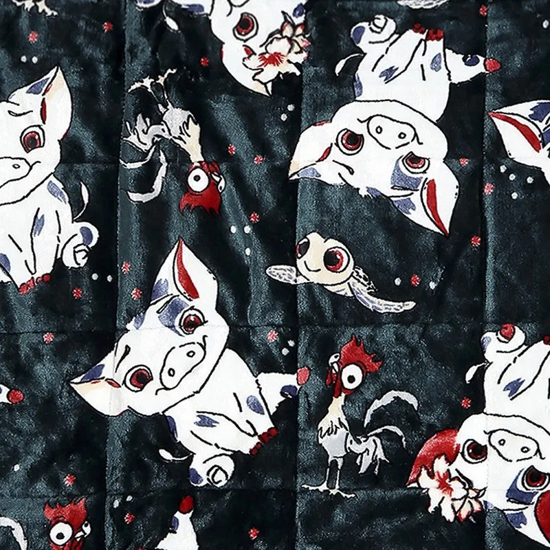 Monte Carlo Whimsical Cow Kids Blanket - 1400 GSM media 5