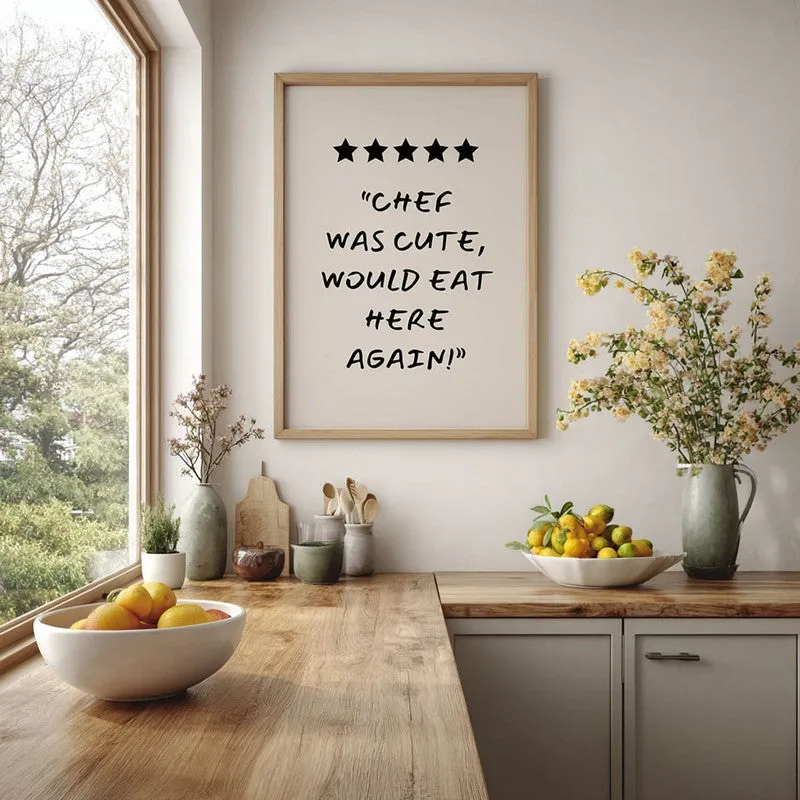 Chef Aura Archival Canvas Wall Art - Brown media 5