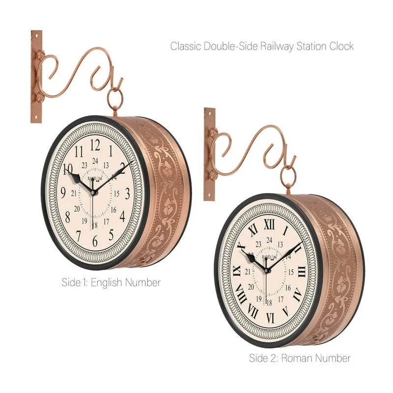 Oldwick Double Sided Wall Clock media 4