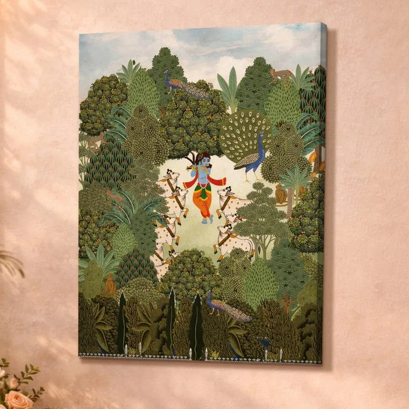 Divine Pasture Canvas Wall Art & Paintings media 4