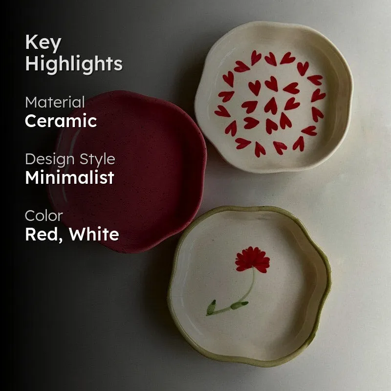 Medney Ceramic Platter - Set of Three media 2