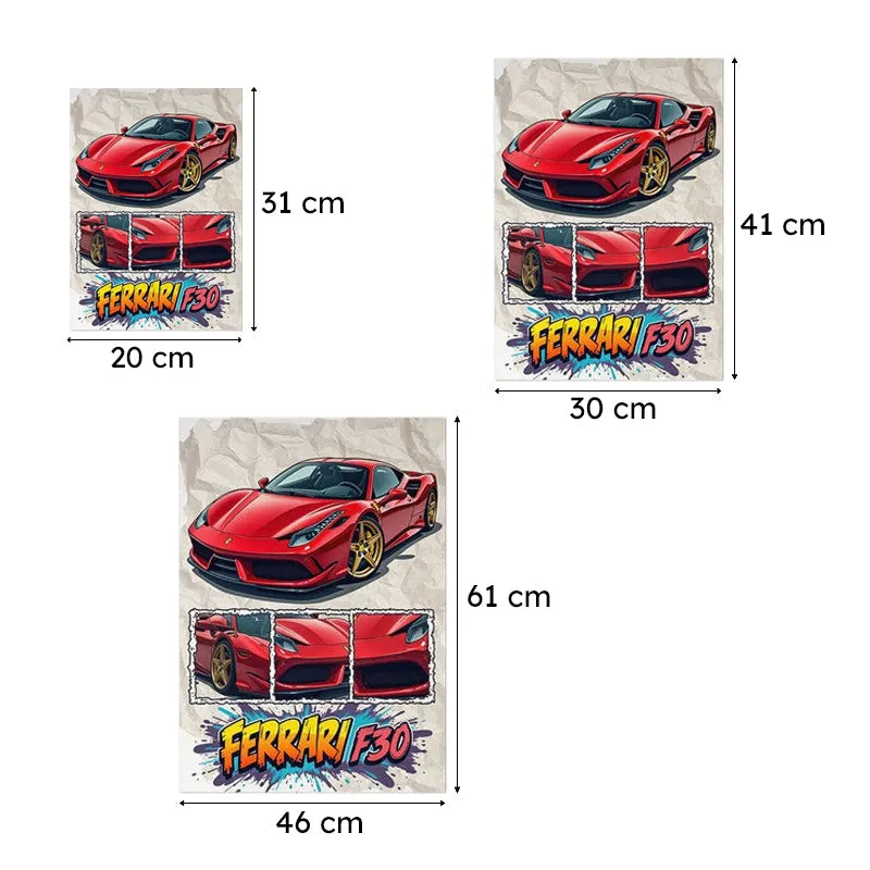 Ferrari Fury Wall Poster media 10