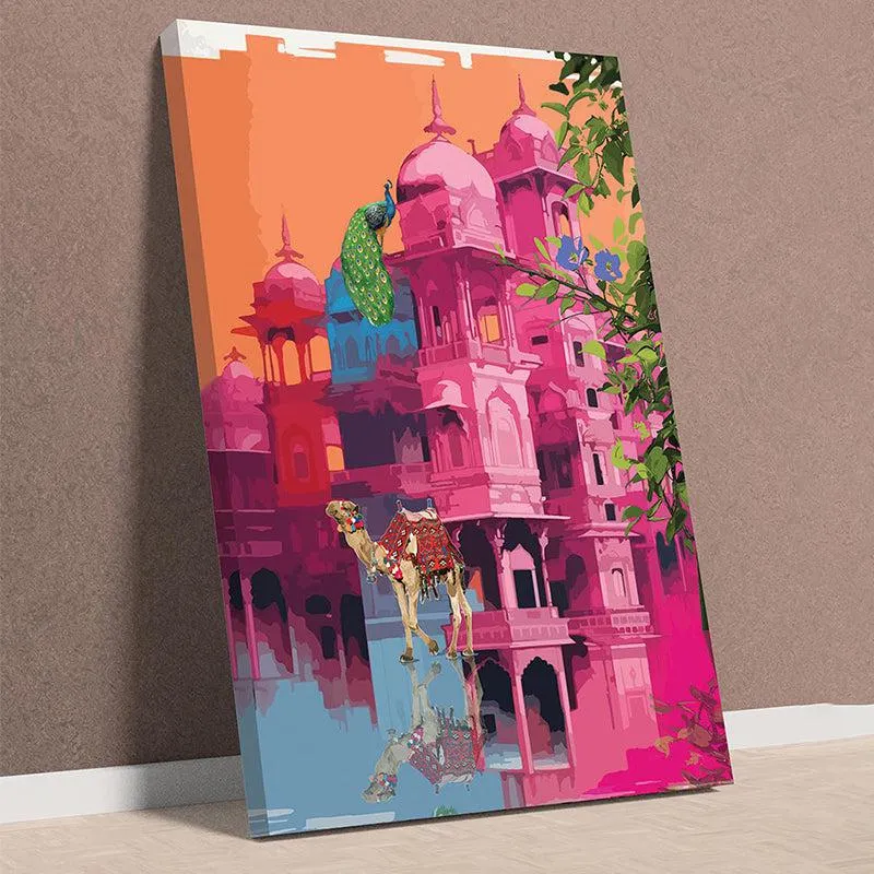 Architecture Charm Wall Painting media 5