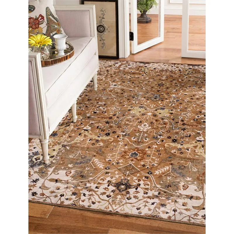 Ruba Ethnic Carpet - Brown media 3