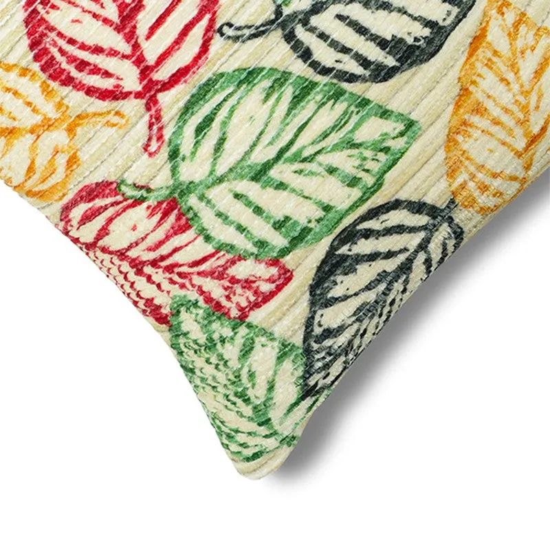Squarecraft Cushion Cover (Yellow, Red) - Set Of Five media 6