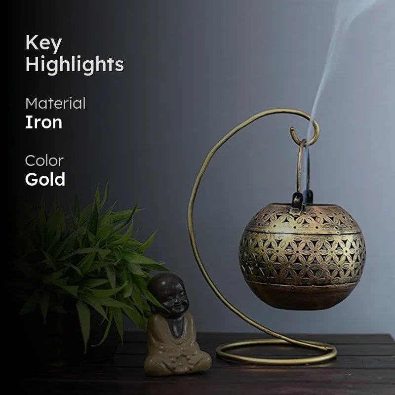 Ornate Orb Tea Light Holder media 2