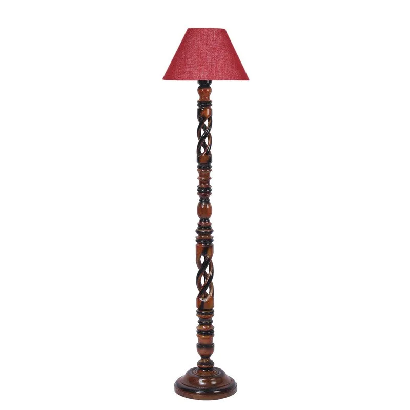 ConeCast Floor Lamp (Maroon) media 6