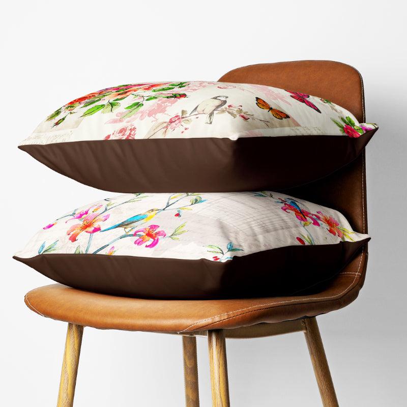 Shone LilaReversible Cushion Cover - Set Of Two media 4