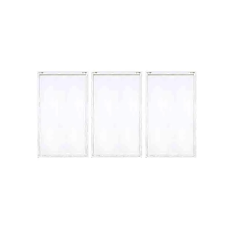 Little Things Poly Canvas Wall Art - Set of Three media 6