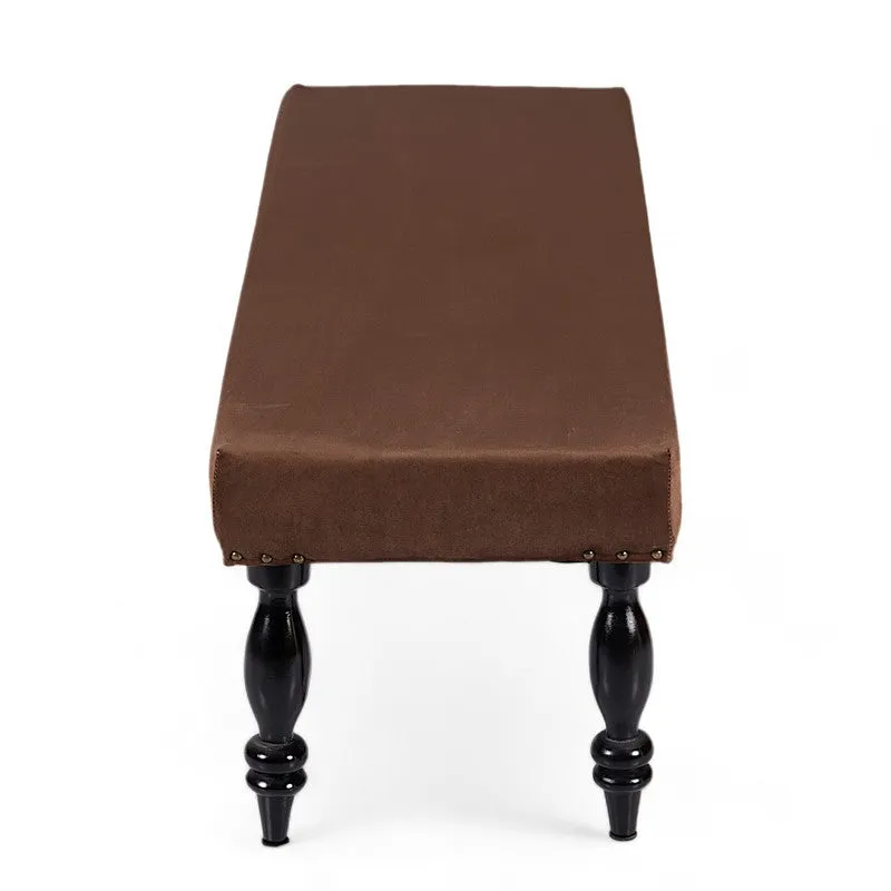 Bavro Sheesham Wooden Bench - Brown media 6