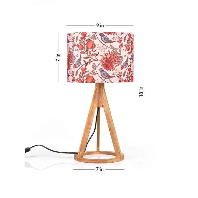 Wilding Wooden Table Lamp - Multicolor media 6