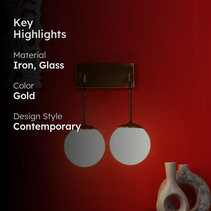 Lunella III Iron Wall Lamp media 2