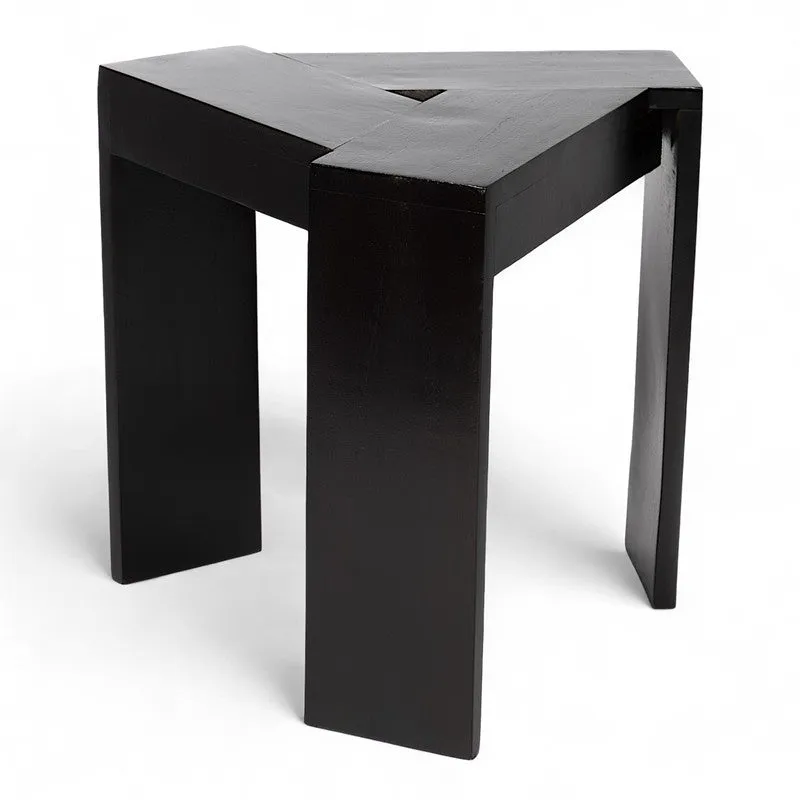 Kverox Sheesham Wooden Side & Bedside Table (Brown) - Set Of Two media 4