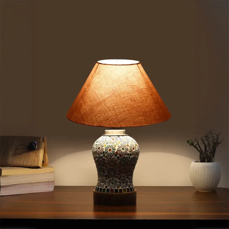Basken Wooden Table Lamp - Multicolor media 1