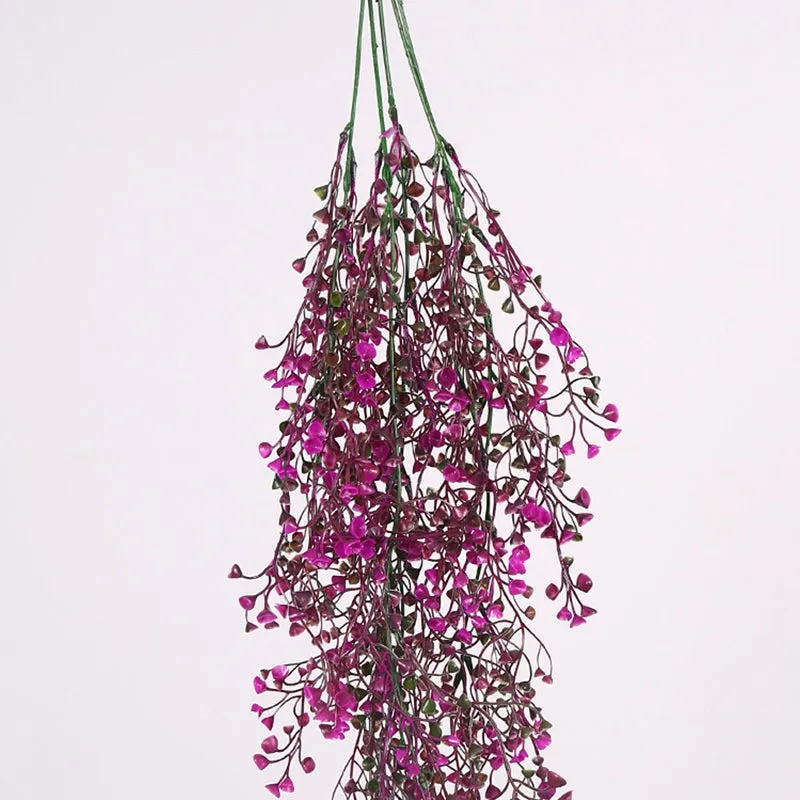 Verdhang VII Artificial Hanging Vine (Purple) - 2.7 Feet media 3