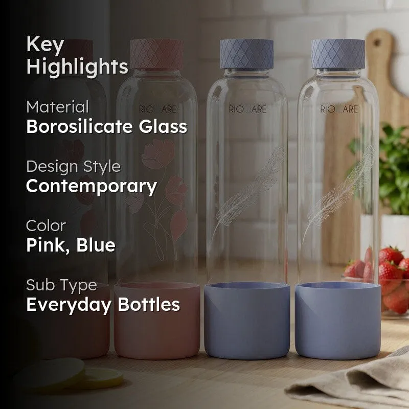 Rioware PureSip Everyday Bottle (Blue & Green,750 mL) - Set Of Four media 2