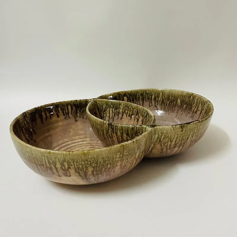 Double Ceramic Dowella Bowl media 1