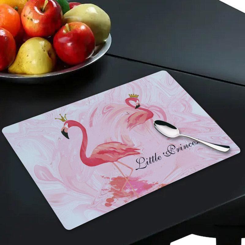 Flamingo Love Placemat - Set Of Six