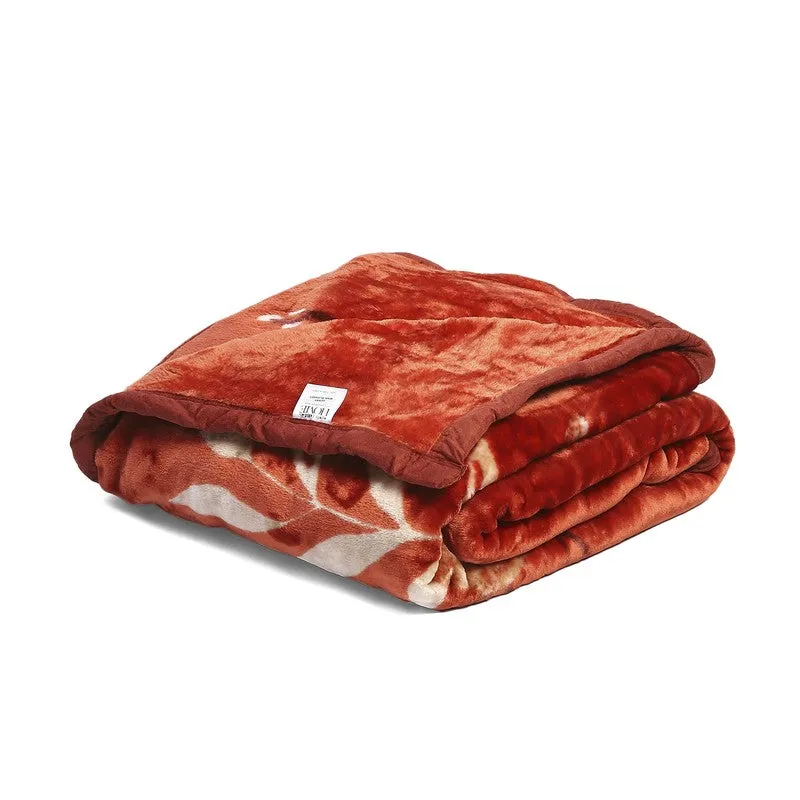 Monte Carlo Crimson Bloom Blanket - 600 GSM media 6