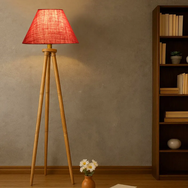Sienna II Tripod Floor Lamp - Pink media 1