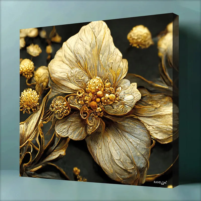 Auric Botanic II Wall Painting media 10