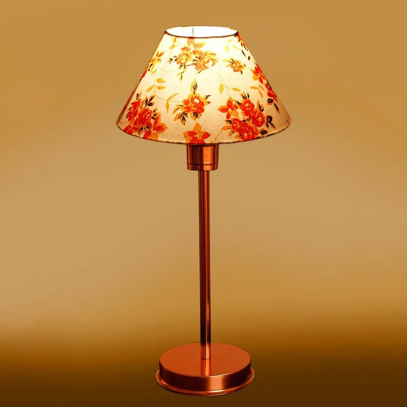Kavira Keno Floral Metal Table Lamp - Multicolor media 7