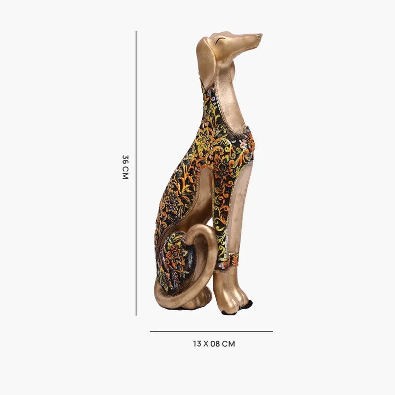 Royal Dog Polyresin Showpiece (14 inches) media 6