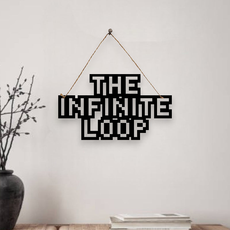 The Infinite Loop Mild Steel Wall Accent