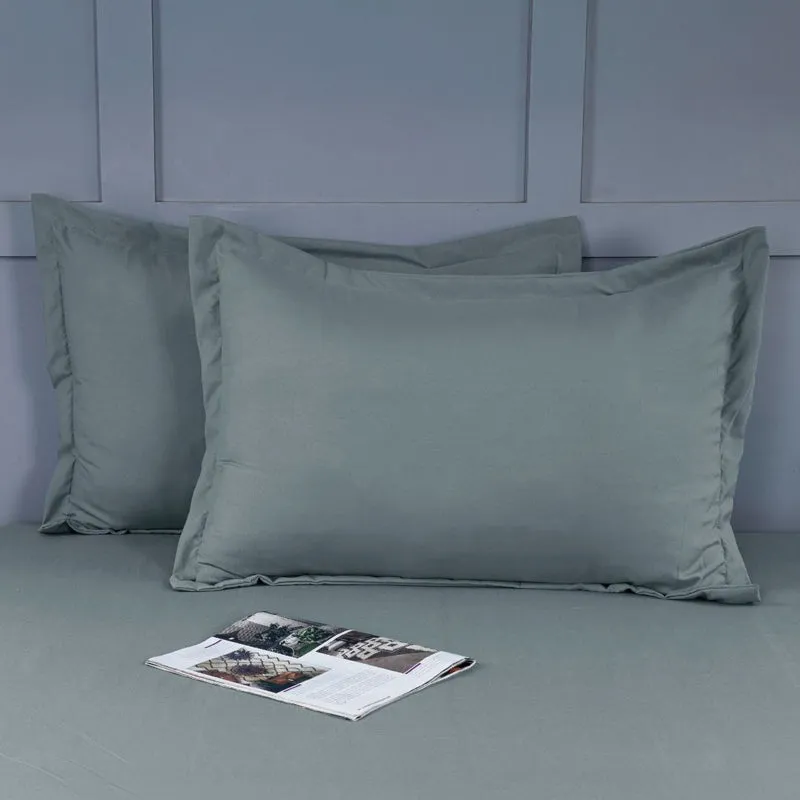 Cloud Drift Microfiber Bedsheet (Dark Grey) - 140 GSM media 8