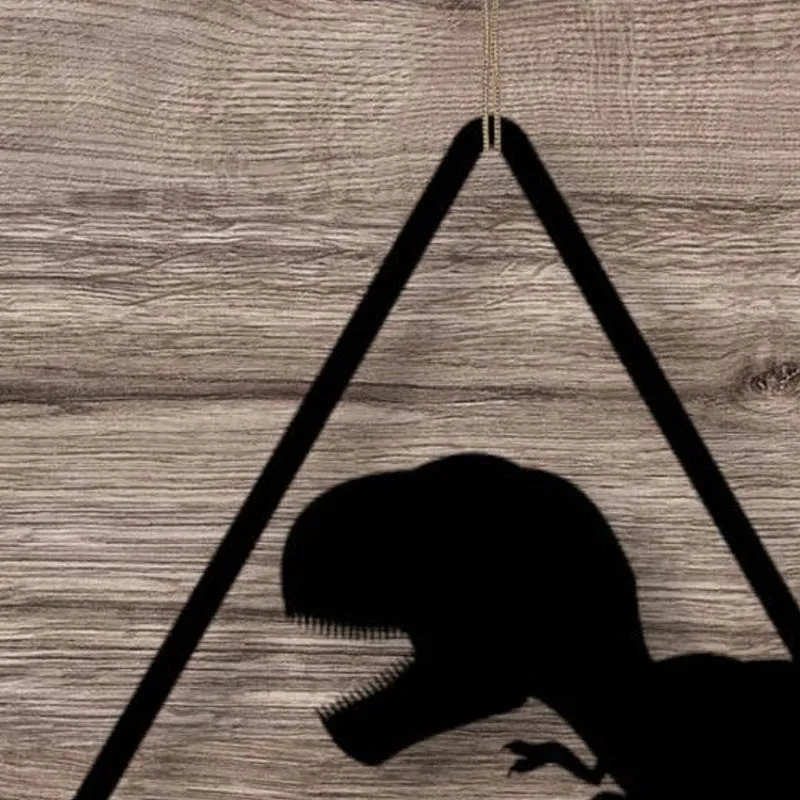 T-Rex Dino Mild Steel Wall Accent media 4