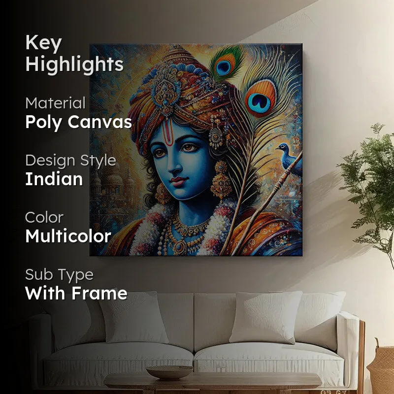 Kanha Wall Painting media 2