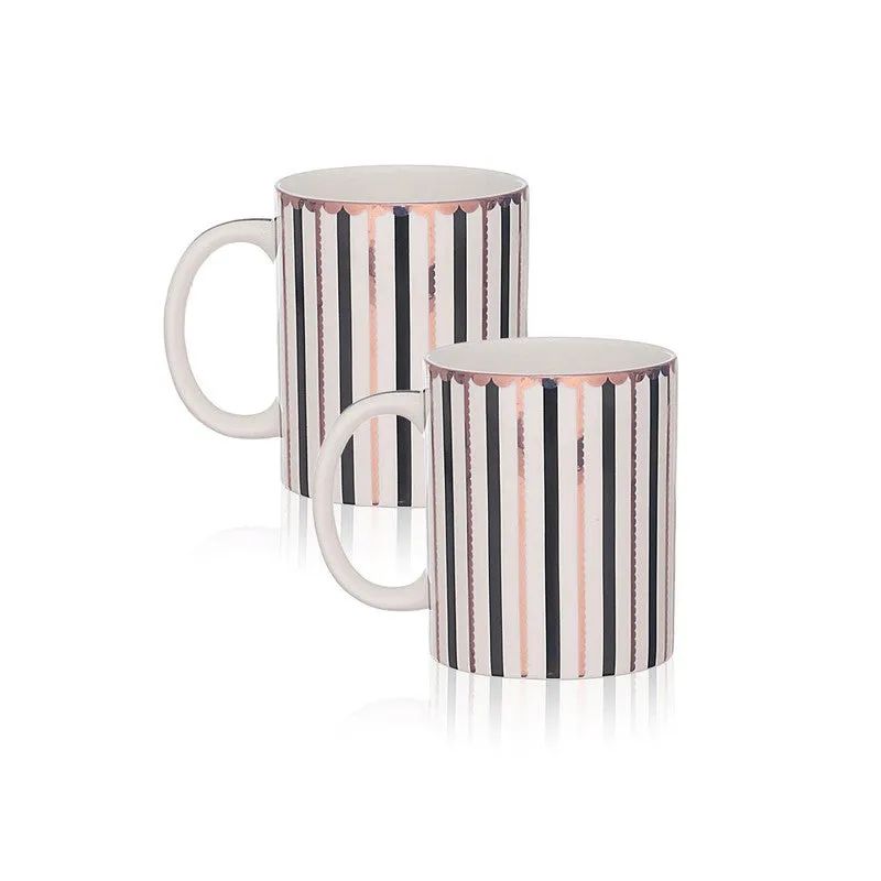 Lorien Ceramic Coffee Mug (270 mL Each) - Set Of Two media 4