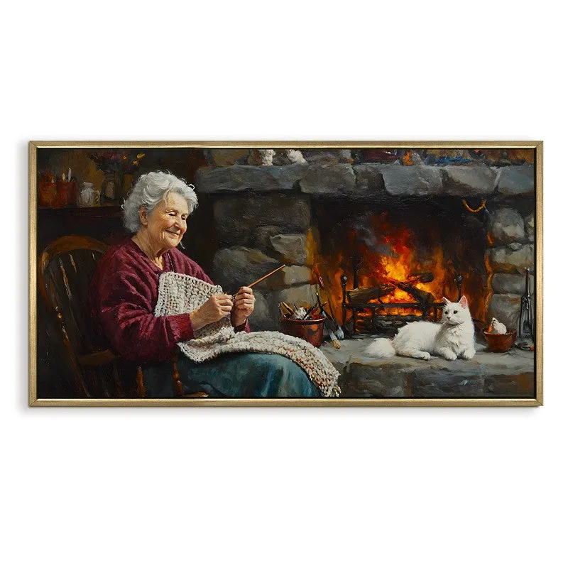 Needlebound Canvas Wall Painting With Frame media 3