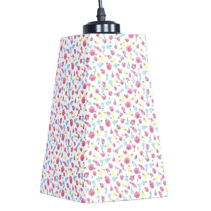 Kaleidoscope Asymmetrical Fabric Ceiling Lamp media 6