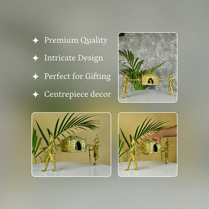 Royal Journey Brass Showpiece media 4