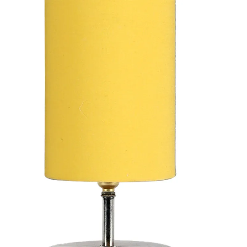 Hisha Wooden Table Lamp - Yellow,Brown media 4