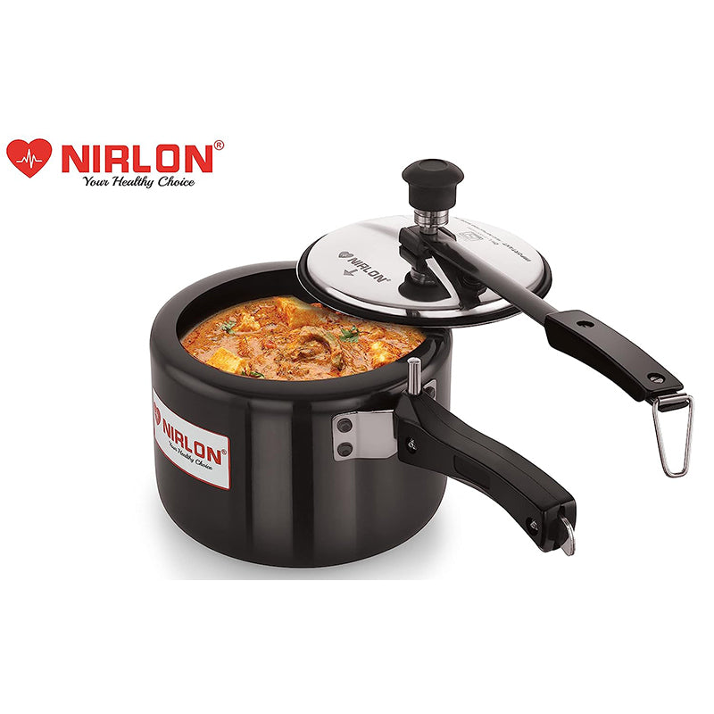 Nirlon Inner Lid Hard Anodized Pressure Cooker - 3000 mL media 7