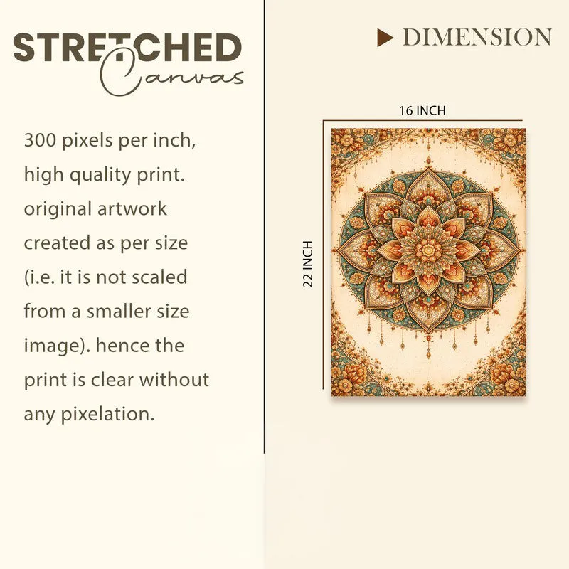 Royal Mandala Canvas Wall Art & Paintings media 9
