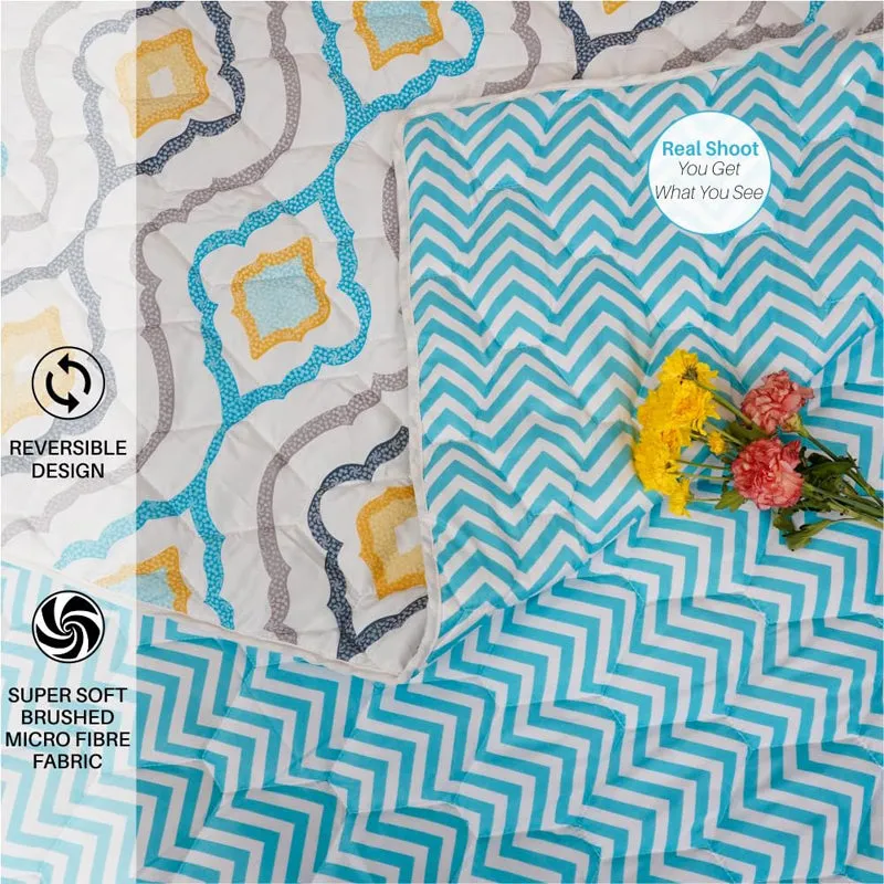 Urban Space Morocco Reversible Comforter - 200 GSM media 6