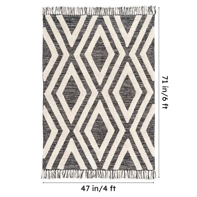 Crosser Cotton Tufted Cotton Rug media 6