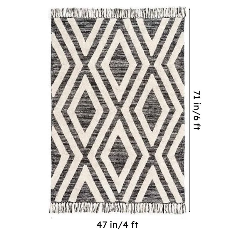 Crosser Cotton Tufted Cotton Rug media 6