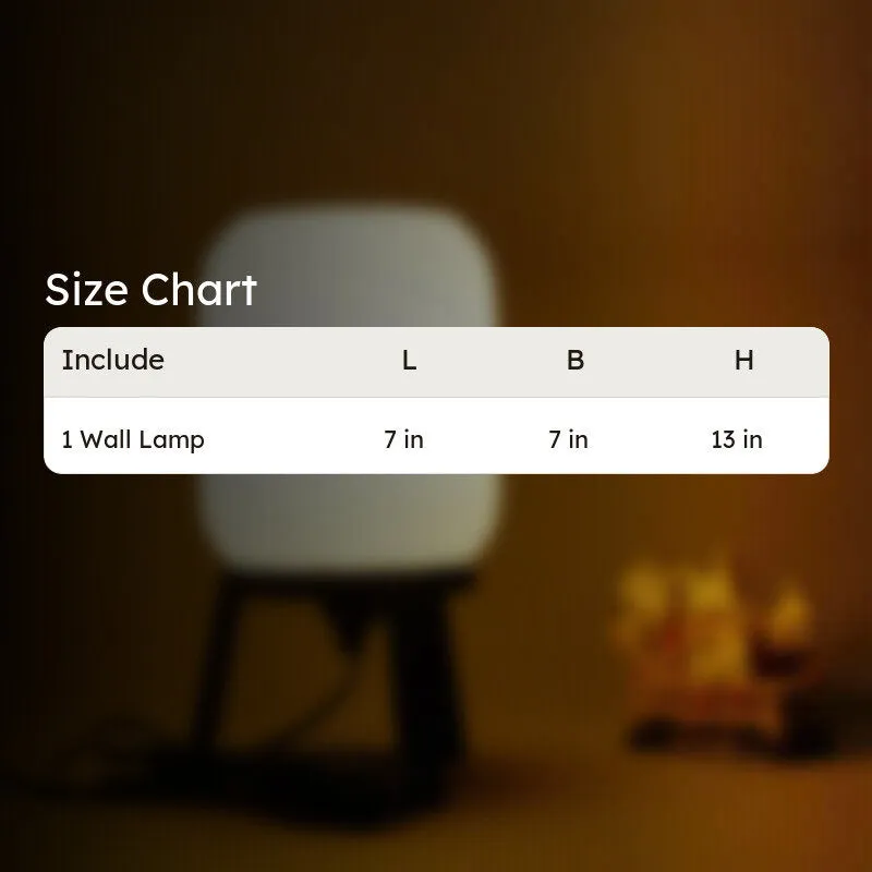 Sustain Aura 3D Printed Table Lamp - White,Black media 6