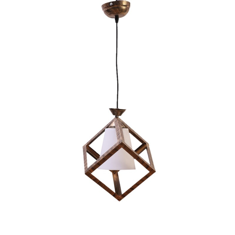 Shadow Shine PVC Ceiling Lamp - White media 3