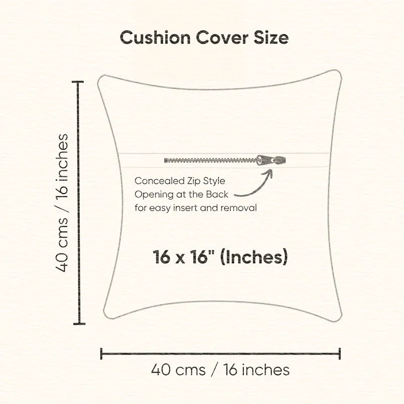 Hearty Doodles Printed Velvet Cushion Cover media 8