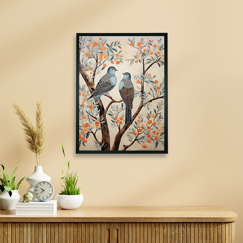Birdie Bruna Canvas Wall Art