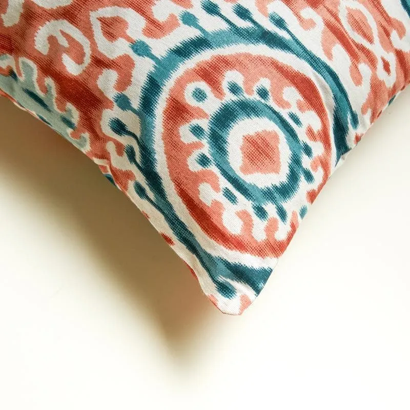 Mriksha Cushion Cover (Peach) - Set Of Five media 4