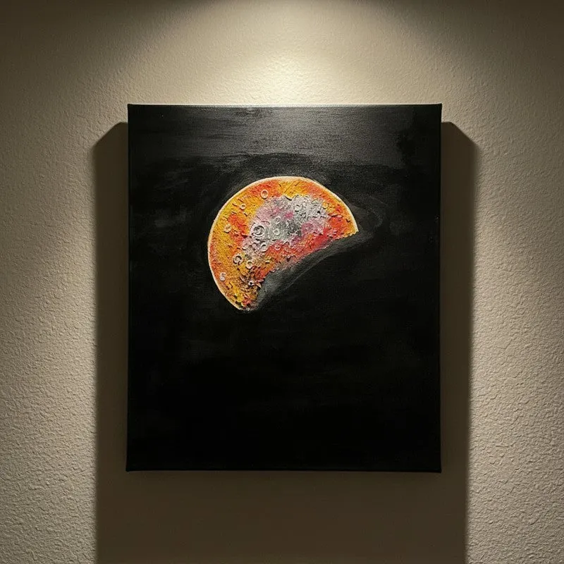 Linear Balance Handmade Canvas Wall Painting media 8