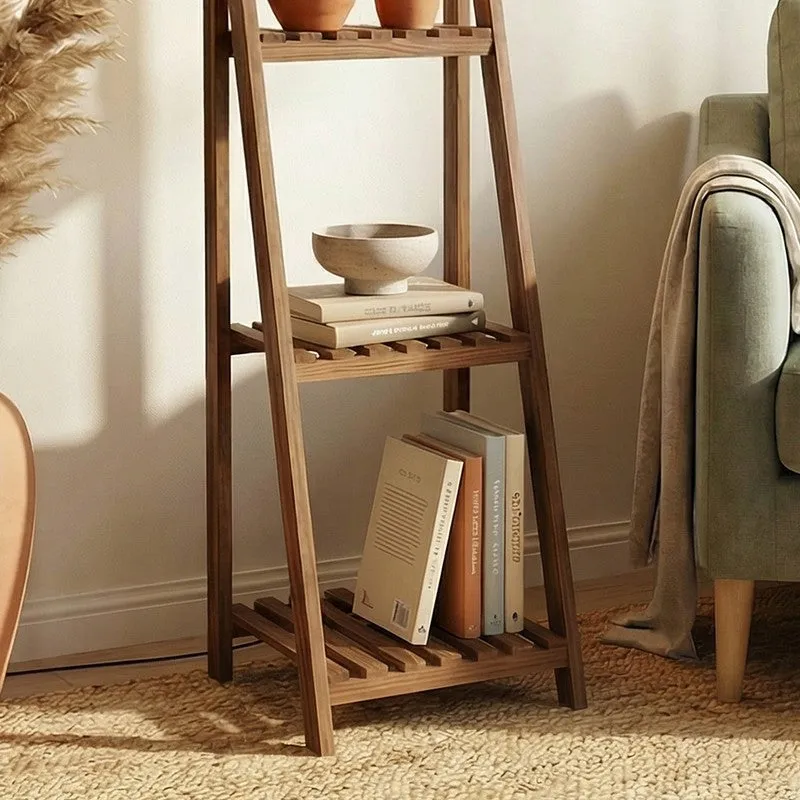 Kepler Shelf Jute & Wood Floor Lamp media 5