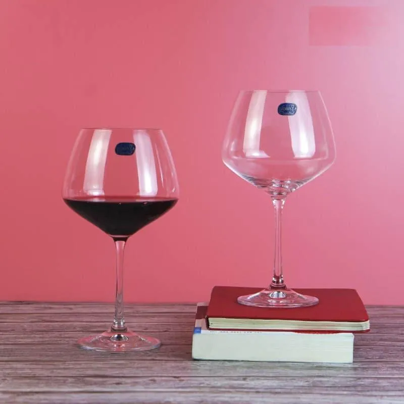 Stella Bohemia Crystal Red Wine Glasses (580 ML) - Set Of Six media 1
