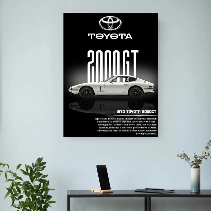 2000GT Elegance Wall Poster media 3
